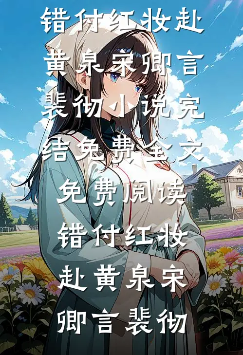 错付红妆赴黄泉宋卿言裴彻小说完结免费_全文免费阅读错付红妆赴黄泉(宋卿言裴彻)