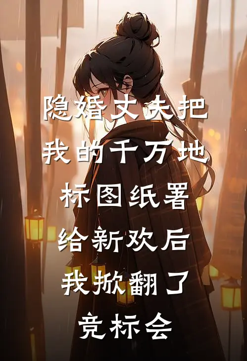 隐婚丈夫把我的千万地标图纸署给新欢后，我掀翻了竞标会