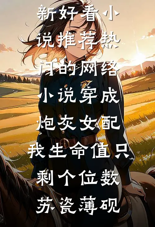 穿成炮灰女配，我生命值只剩个位数苏瓷薄砚最新好看小说推荐_热门的网络小说穿成炮灰女配，我生命值只剩个位数苏瓷薄砚