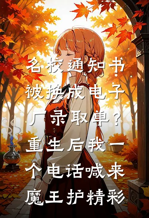 名校通知书被换成电子厂录取单？重生后我一个电话喊来魔王护精彩