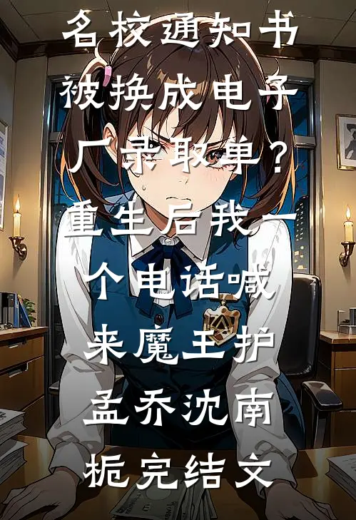名校通知书被换成电子厂录取单？重生后我一个电话喊来魔王护孟乔沈南栀完结文