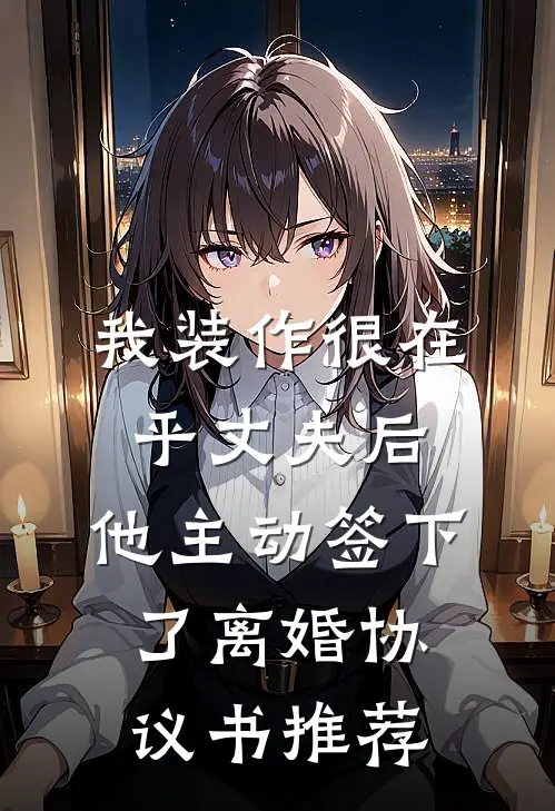我装作很在乎丈夫后，他主动签下了离婚协议书推荐