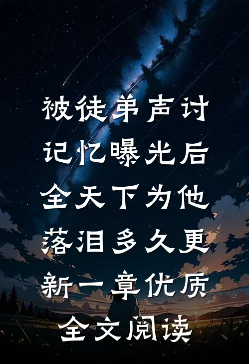 被徒弟声讨,记忆曝光后全天下为他落泪多久更新一章优质全文阅读