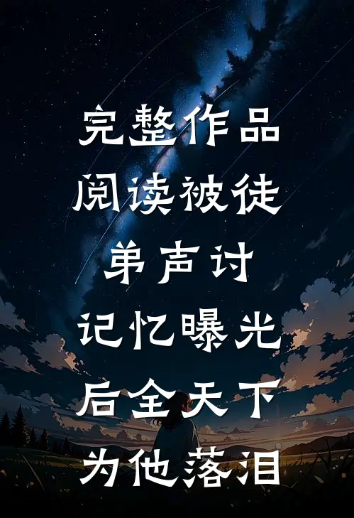 完整作品阅读被徒弟声讨，记忆曝光后全天下为他落泪