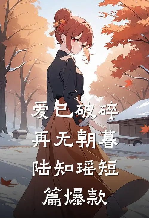 爱已破碎,再无朝暮陆知瑶短篇爆款
