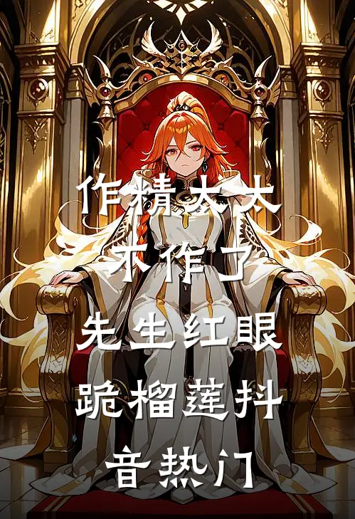 作精太太不作了，先生红眼跪榴莲抖音热门