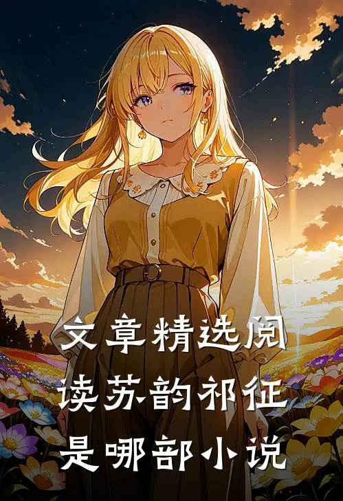 文章精选阅读苏韵祁征是哪部小说