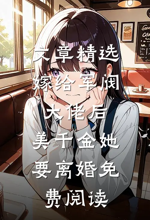 文章精选嫁给军阀大佬后,美千金她要离婚免费阅读