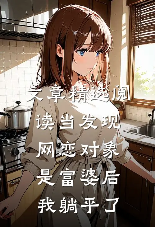文章精选阅读当发现网恋对象是富婆后，我躺平了
