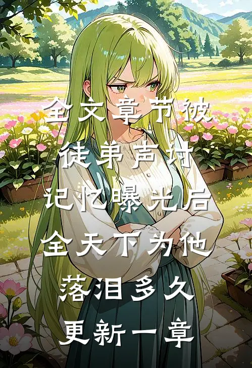全文章节被徒弟声讨,记忆曝光后全天下为他落泪多久更新一章