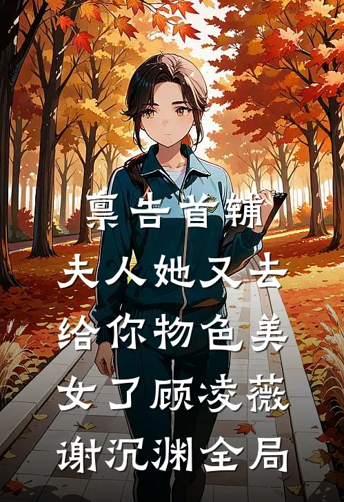 禀告首辅，夫人她又去给你物色美女了顾凌薇谢沉渊全局