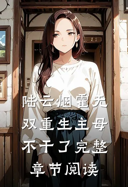 陆云烟霍无双重生主母不干了完整章节阅读