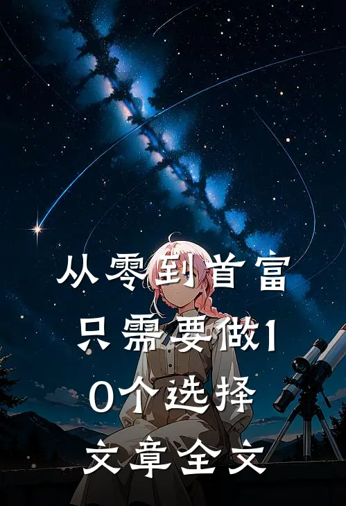 从零到首富,只需要做10个选择 ,文章全文