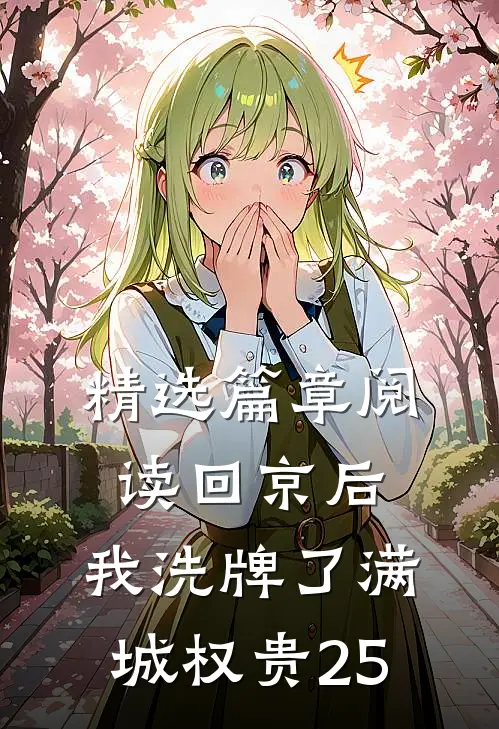 精选篇章阅读回京后,我洗牌了满城权贵25