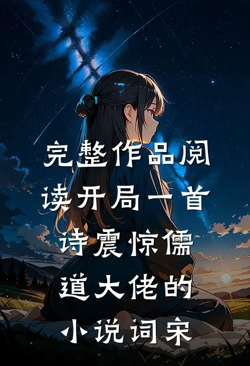 完整作品阅读开局一首诗震惊儒道大佬的小说词宋