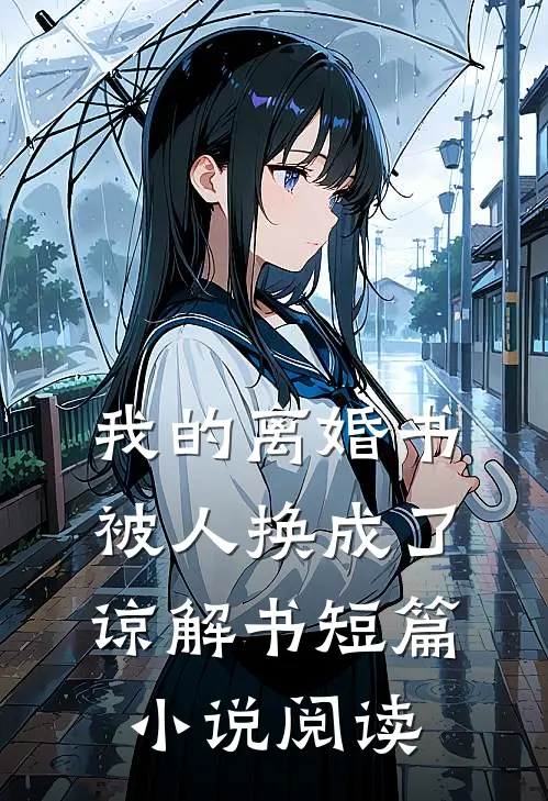 我的离婚书被人换成了谅解书短篇小说阅读