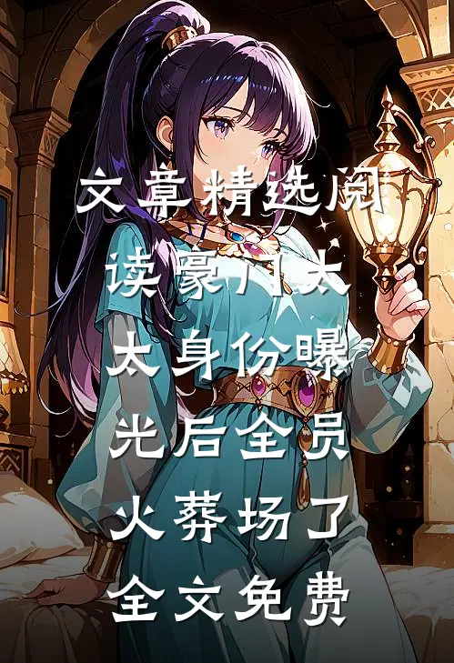 文章精选阅读豪门太太身份曝光后全员火葬场了全文免费