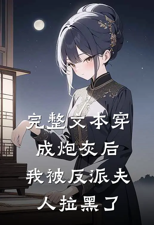 完整文本穿成炮灰后，我被反派夫人拉黑了