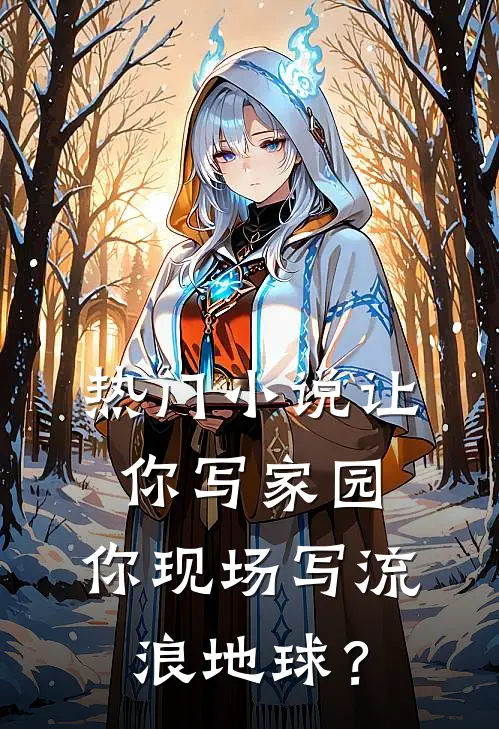 热门小说让你写家园，你现场写流浪地球？