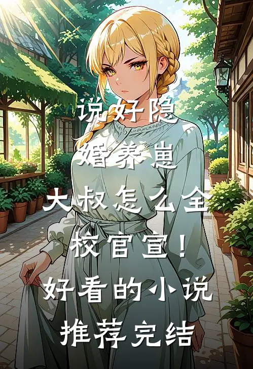 说好隐婚养崽，大叔怎么全校官宣！好看的小说推荐完结
