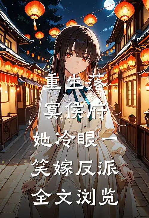 重生落寞侯府，她冷眼一笑嫁反派全文浏览
