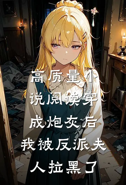 高质量小说阅读穿成炮灰后，我被反派夫人拉黑了