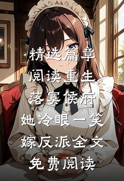 精选篇章阅读重生落寞侯府,她冷眼一笑嫁反派全文免费阅读